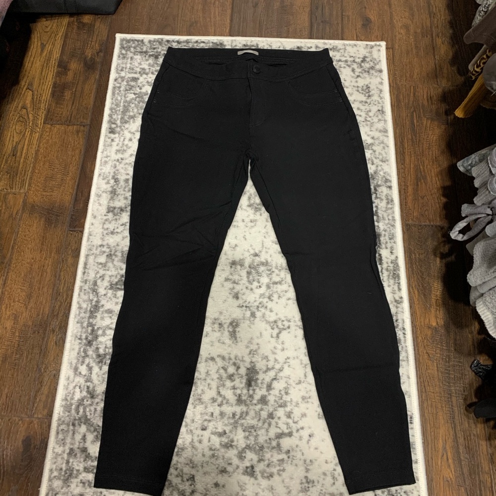 Maurices Ponte Knit Skinny Ankle Pants